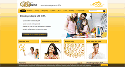 Desktop Screenshot of eta-brezina.cz