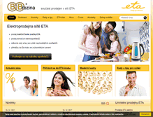 Tablet Screenshot of eta-brezina.cz